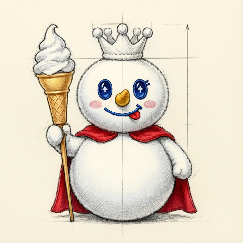 雪王 IP · 毛绒流程拆解