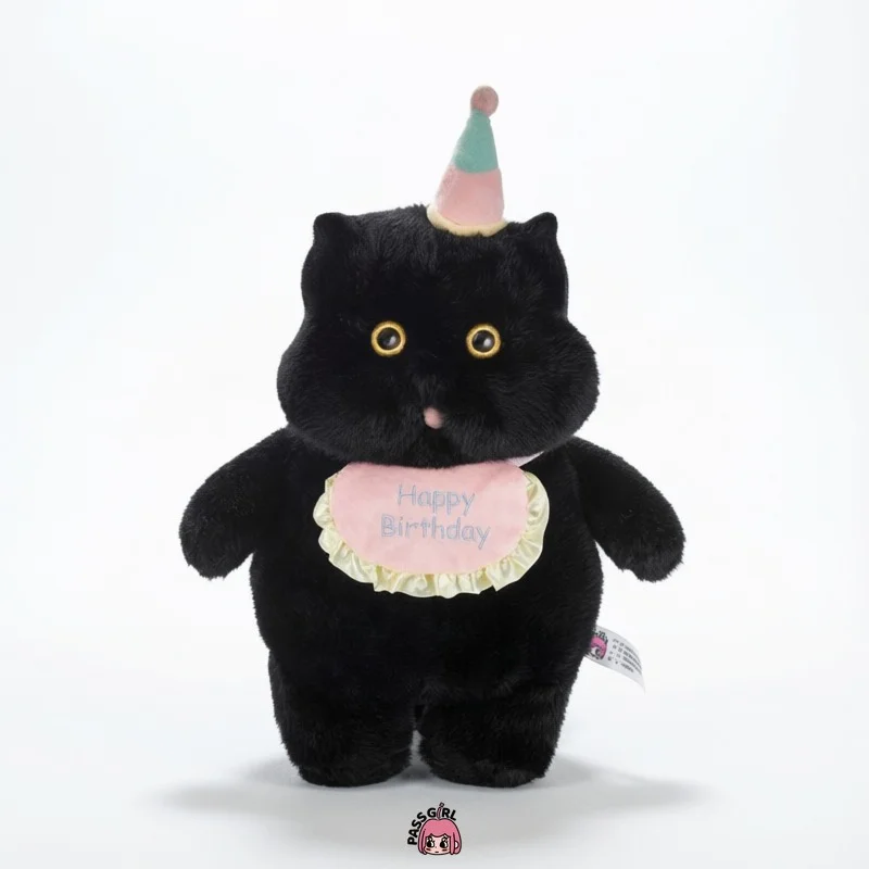 黑猫毛绒玩具